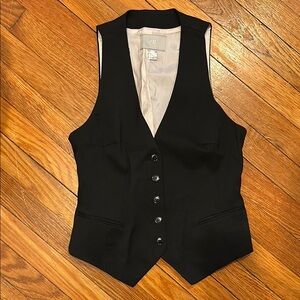 NWOT Women’s H&M Black Dress Vest